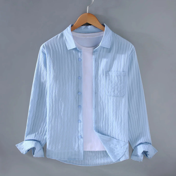 Men's Relaxed Linen Shirt – Breathable Summer Casual