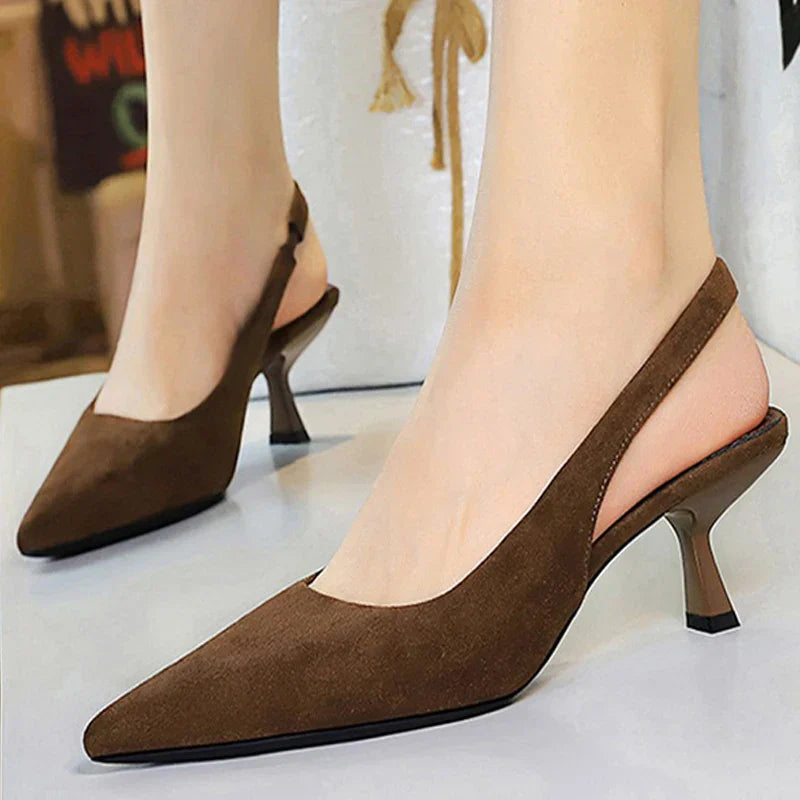 Women's Brooklyn Classic Pointed Toe Heels - Effortless Elegance