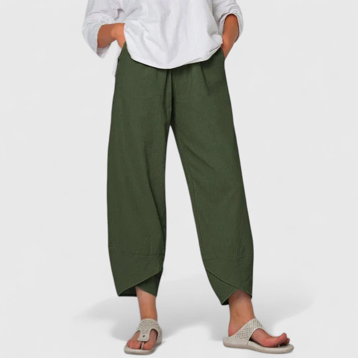 Women's Prism Elegant Wide-Leg Pants - Vintage-Inspired Comfort