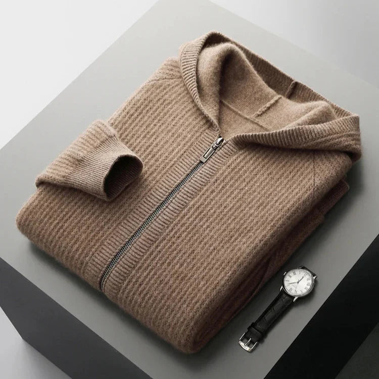 Brera Cashmere Zip Hoodie