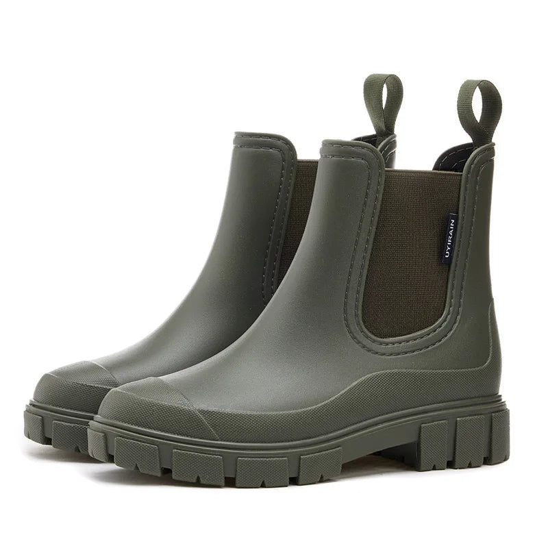 Women's Elastika Chelsea Rain Boots - Waterproof & Breathable
