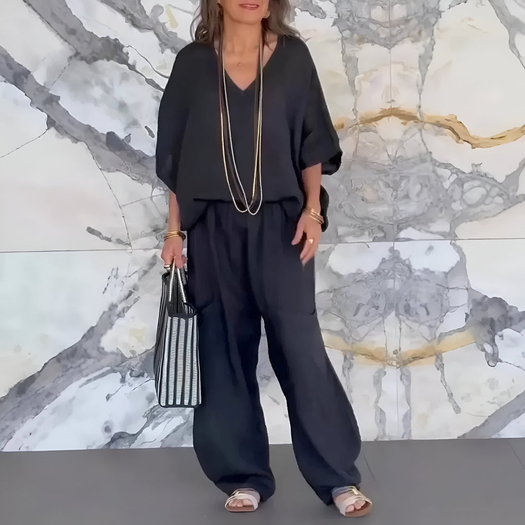 Women's Lightweight Two-Piece Set - Breezy Summer Style