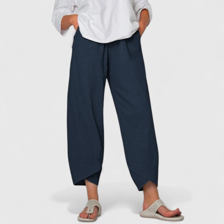 Women's Prism Elegant Wide-Leg Pants - Vintage-Inspired Comfort