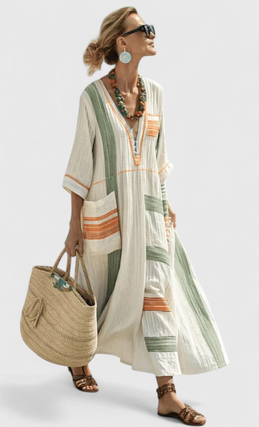 Women's Elegant Maxi Dress - Timeless Style for Any Occasion