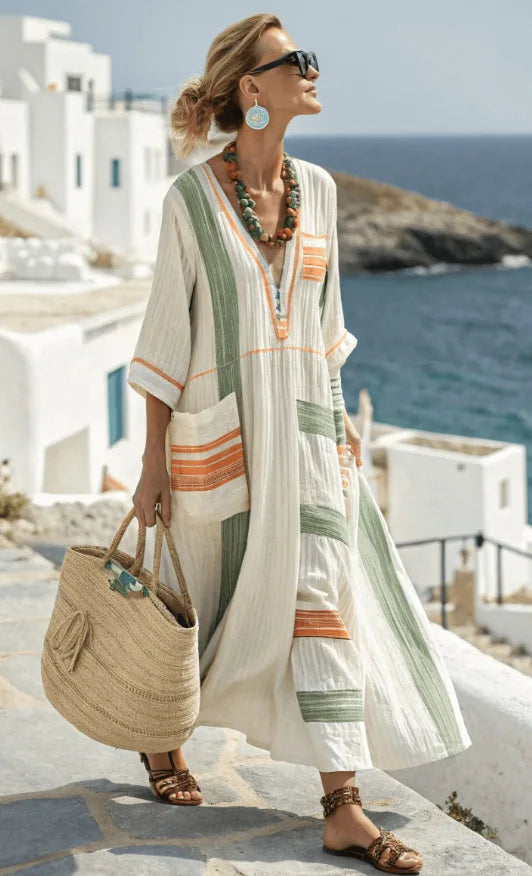 Women's Maxi Summer Dress – Effortless Elegance, Flattering Fit