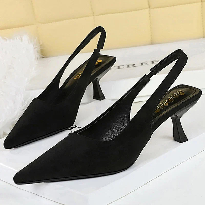 Women's Brooklyn Classic Pointed Toe Heels - Effortless Elegance