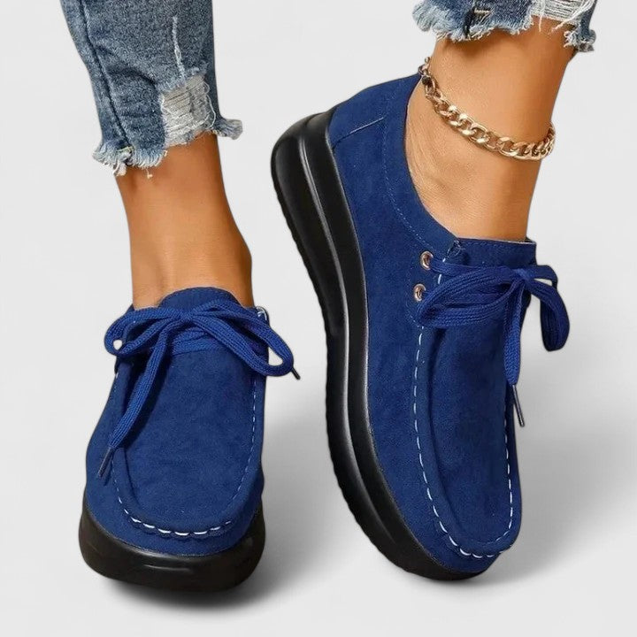 Women's Platform Moccasin Shoes - Heritage Style with Modern Comfort
