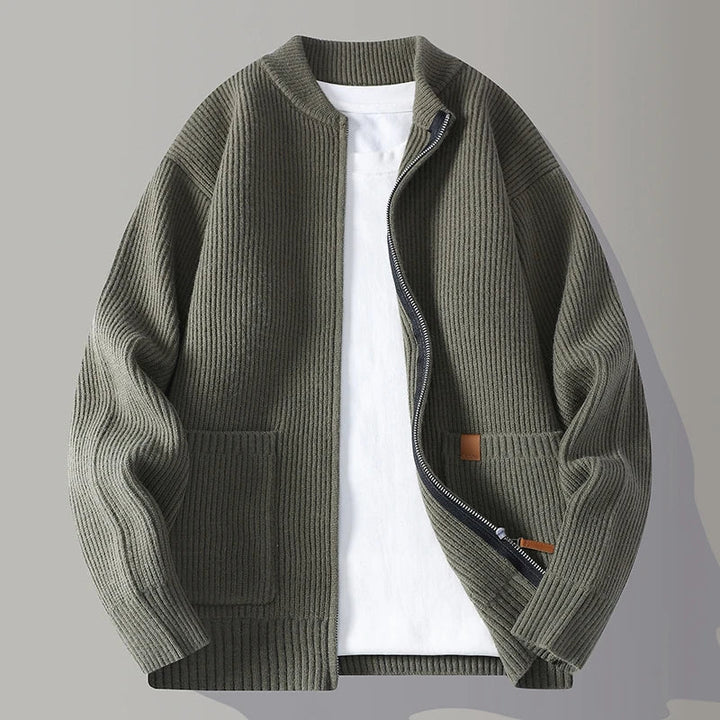 Oslo Ribbed Cardigan