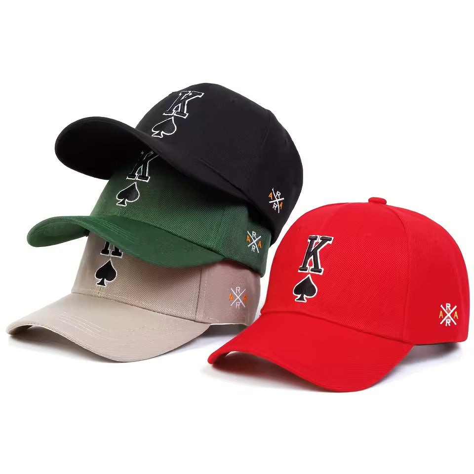 Men's Embroidered Baseball Cap – Adjustable Lightweight Design