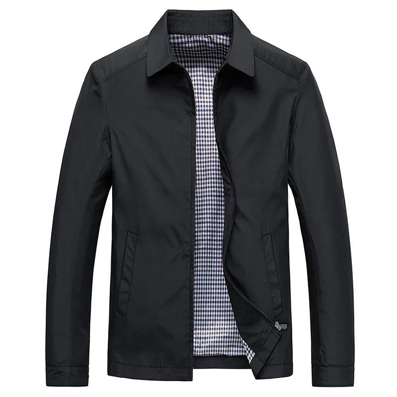 Men's Lightweight Flight Jacket – Massimo Stand Collar Bomber