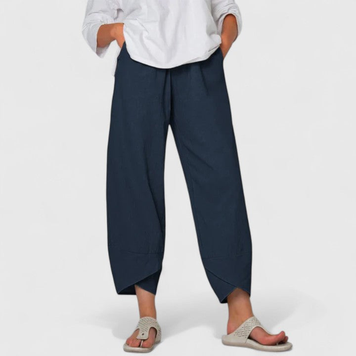 Women's Prism Elegant Wide-Leg Pants - Vintage-Inspired Comfort