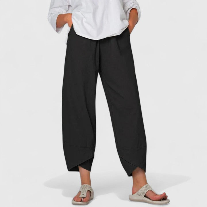 Women's Prism Elegant Wide-Leg Pants - Vintage-Inspired Comfort