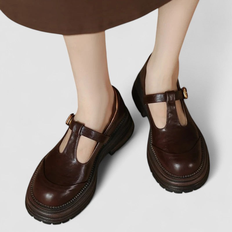 Women's Classic Mary Jane Flats - Timeless Comfort & Style