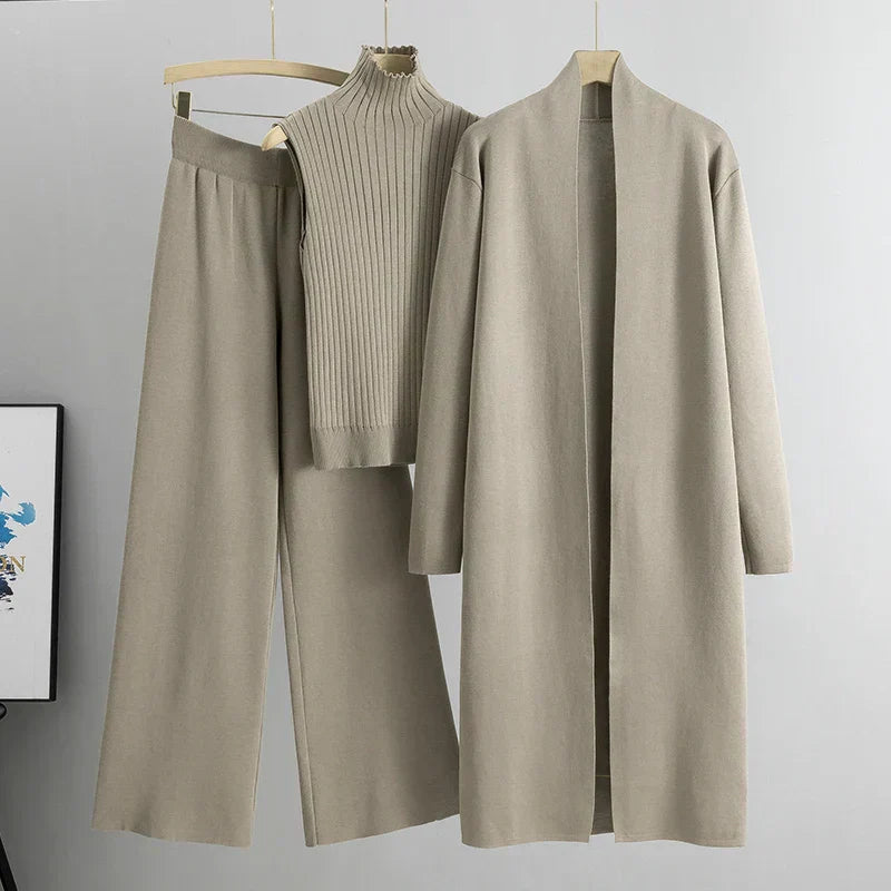Women's Elegant 3-Piece Set – Effortless Sophistication