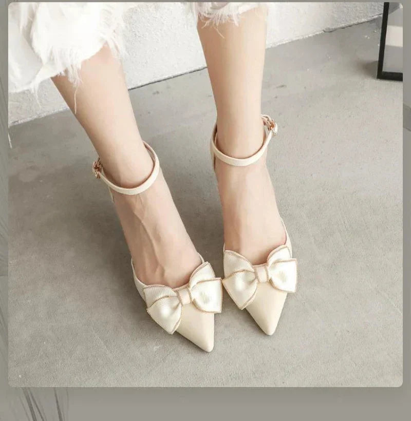 Women's Faux Leather Seraphine Pointed Stiletto Heels