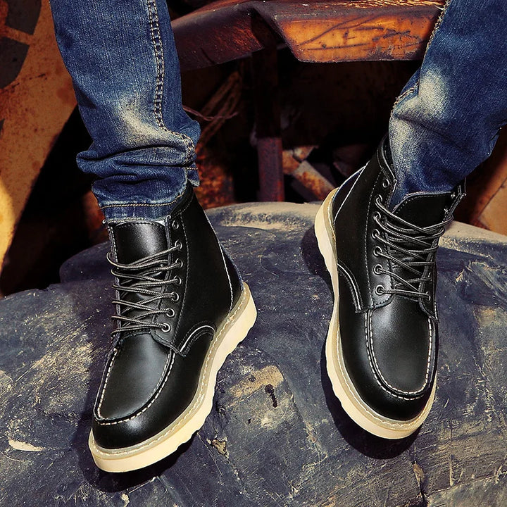 Men's Modern Gents' Boots - Smart Casual Everyday Wear