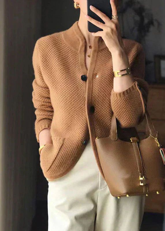 Women's Textured Knit Cardigan - Cozy Everyday Layering