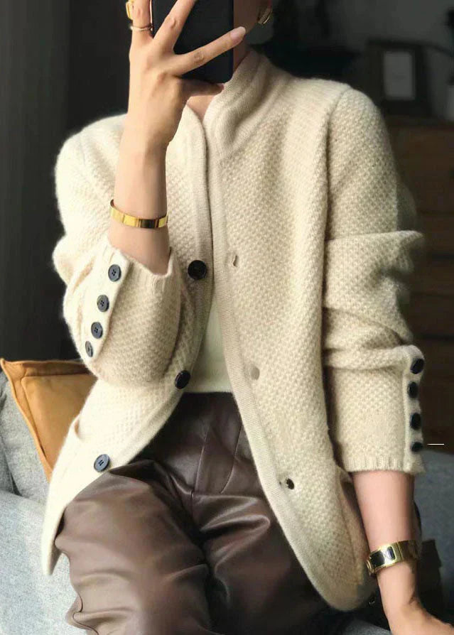Women's Textured Knit Cardigan - Cozy Everyday Layering