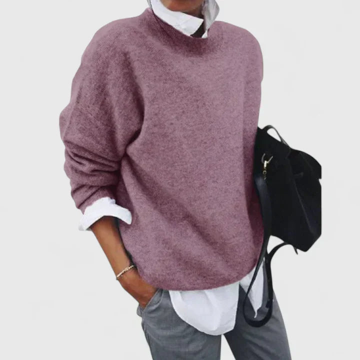 Women's Classic Crew Neck Sweater - Everyday Wardrobe Essential