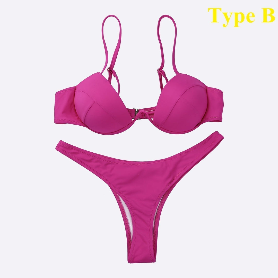 Women's Brazilian Bikini - Vibrant Colors for Beach Days