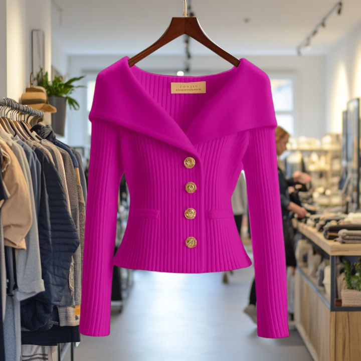 Women's Luxurious Knit Cardigan - Everyday Elegance & Warmth