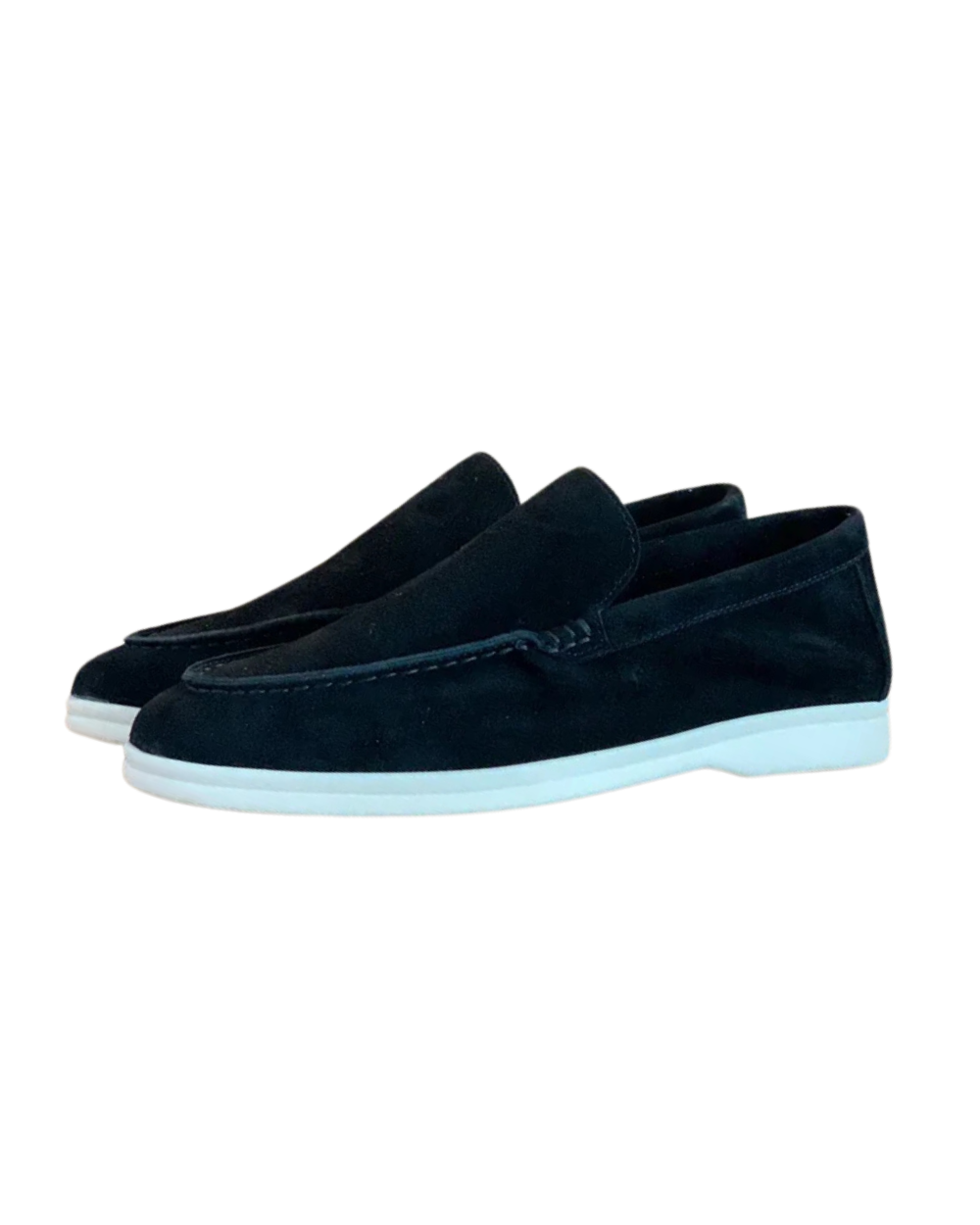 Men's Suede Loafers – Cushioned Slip-On Smart Casual Shoes