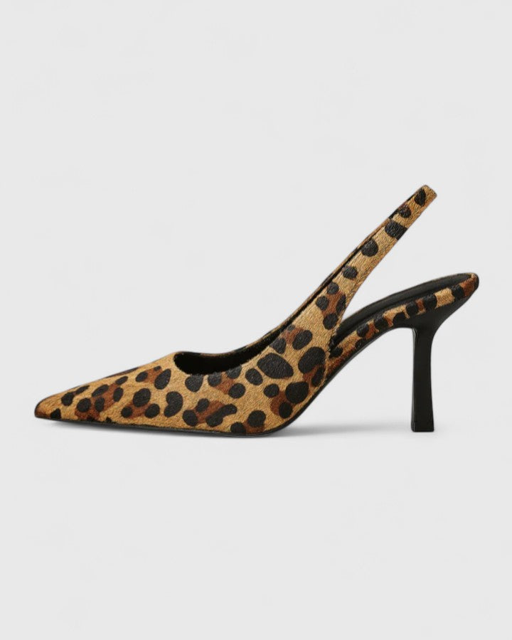 Women's Pointed Toe Slingback Stiletto Heels - Party Ready