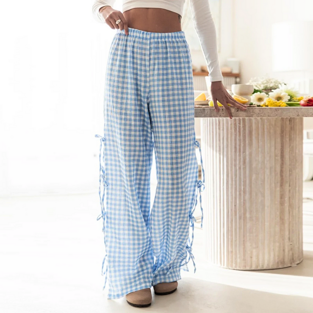 Women's Paname Side-Tie Lounge Trousers – Soft Loungewear