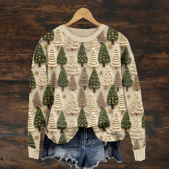 Women's Cozy Knit Sweater - Effortless Everyday Comfort