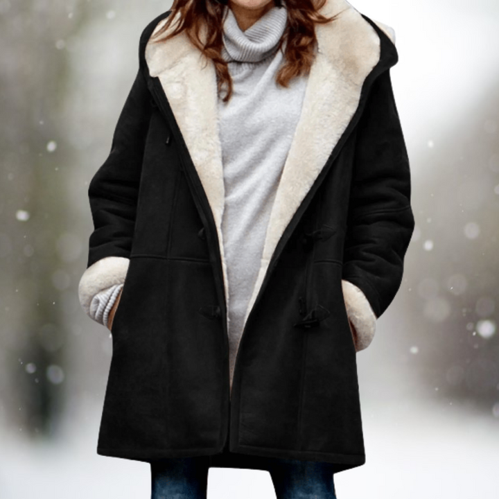 Women's Fiona Luxe Winter Coat - Warmth & Elegance for Cold Weather