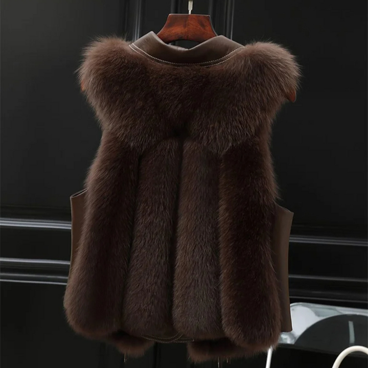 Women's Faux Fur Vest – Plush Elegance for Everyday Luxury