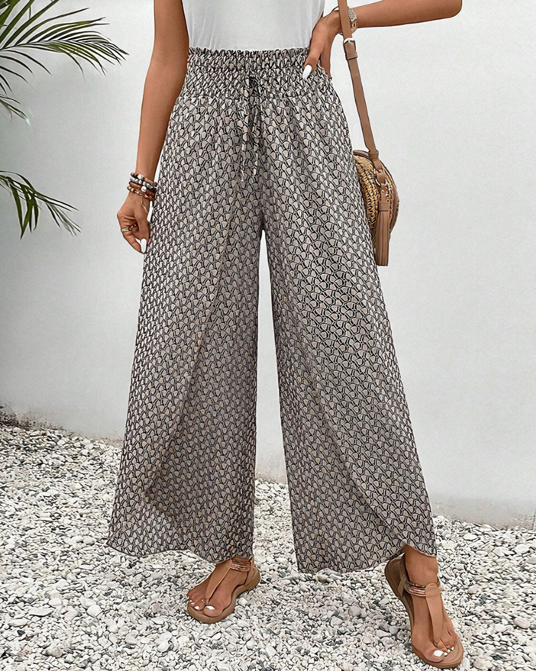 Women's Relaxed Wide-Leg Pants - Effortless Elegance