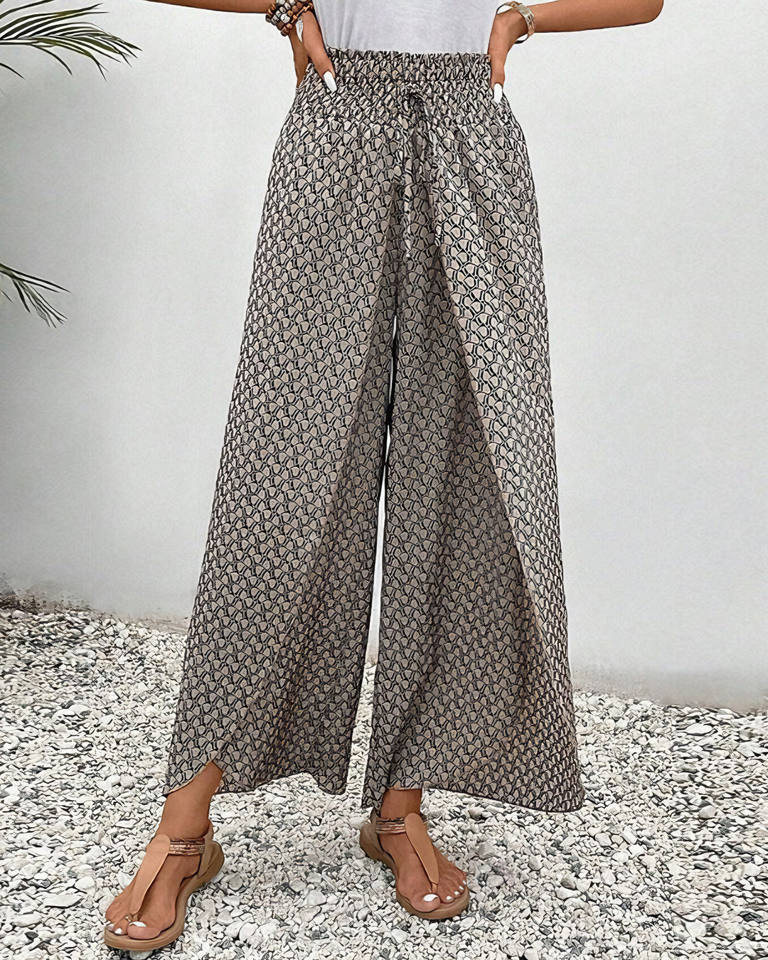 Women's Relaxed Wide-Leg Pants - Effortless Elegance
