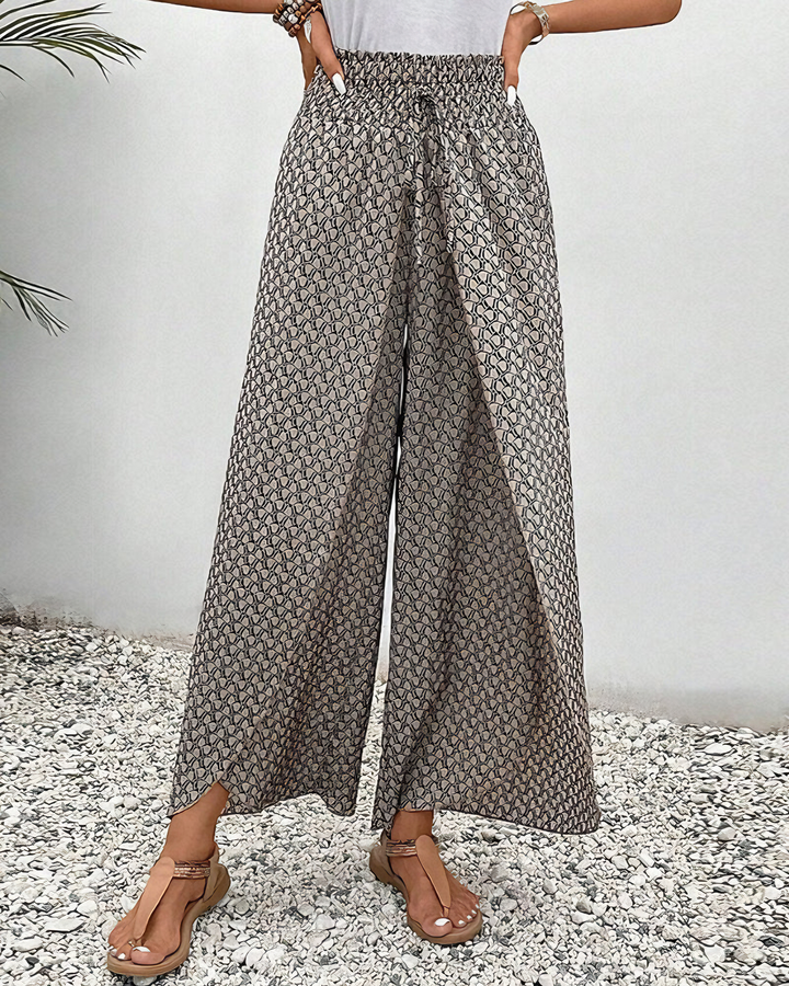 Women's Relaxed Wide-Leg Pants - Effortless Elegance