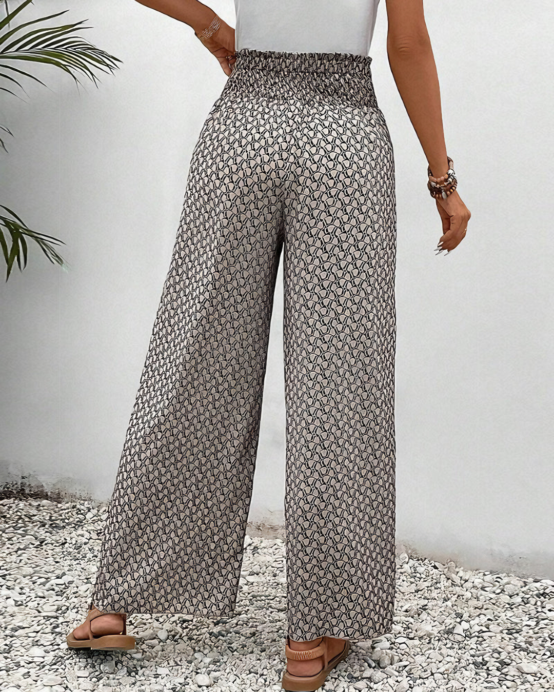 Women's Relaxed Wide-Leg Pants - Effortless Elegance