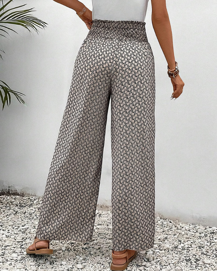 Women's Relaxed Wide-Leg Pants - Effortless Elegance