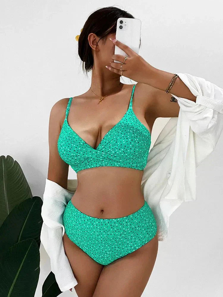 Women's Bikini Set - Flattering Two-Piece Swimwear