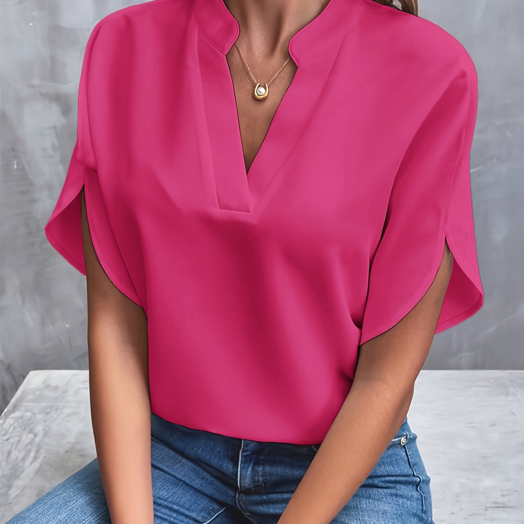 Women's Classic Elegant Blouse - Everyday Sophistication