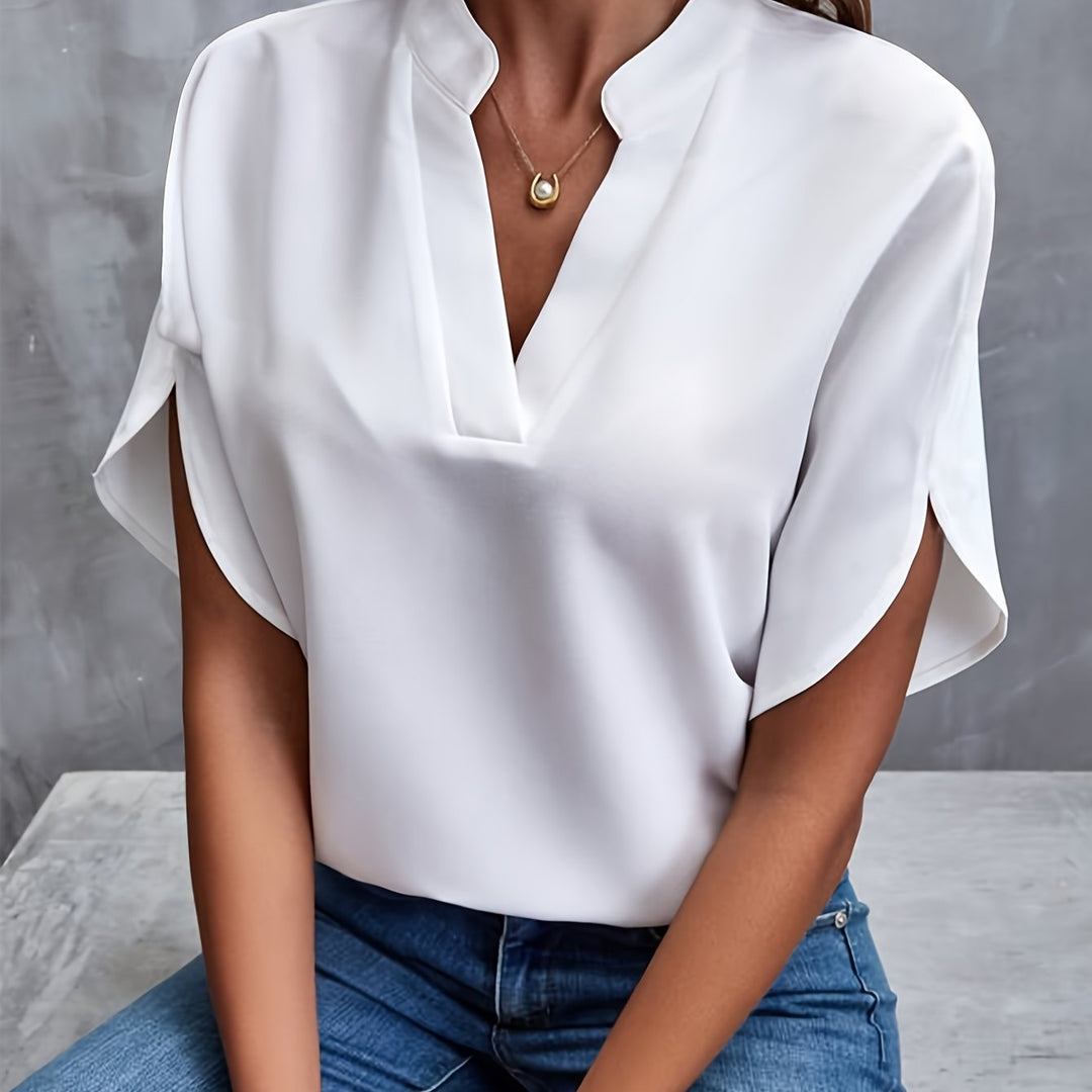 Women's Classic Elegant Blouse - Everyday Sophistication