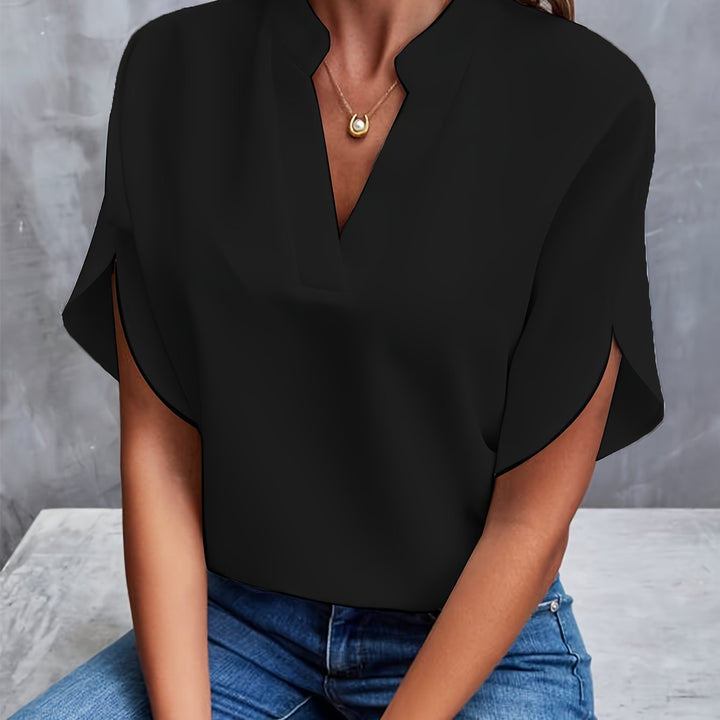 Women's Classic Elegant Blouse - Everyday Sophistication