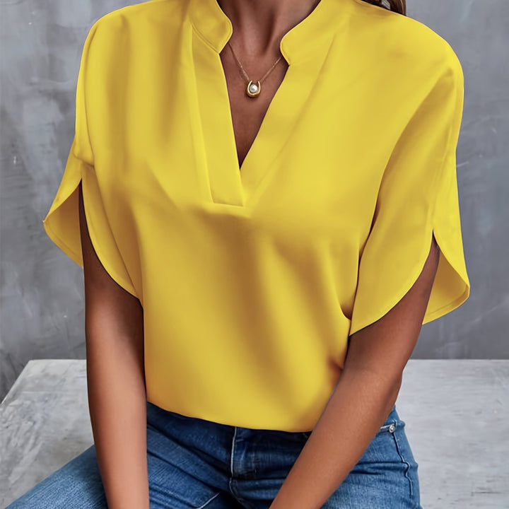 Women's Classic Elegant Blouse - Everyday Sophistication