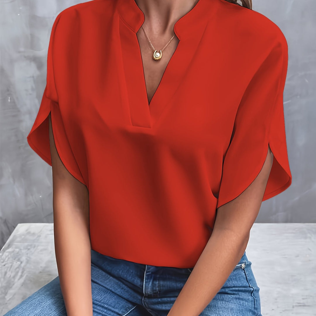 Women's Classic Elegant Blouse - Everyday Sophistication