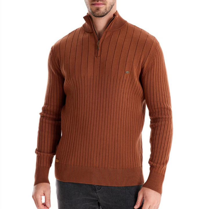 Onyx Zipped Sweater