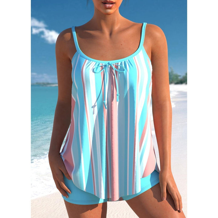 Women's Tankini - Stylish Two-Piece Swimsuit for Summer