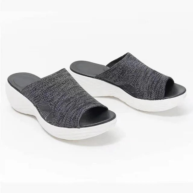 Women's Orthopedic Stretch Sandals - Memory Foam Comfort