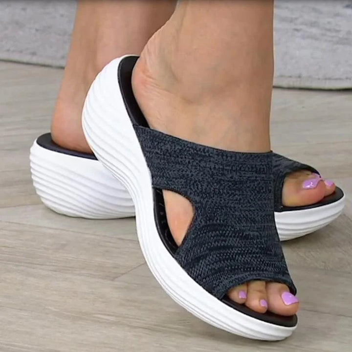 Women's Orthopedic Stretch Sandals - Memory Foam Comfort