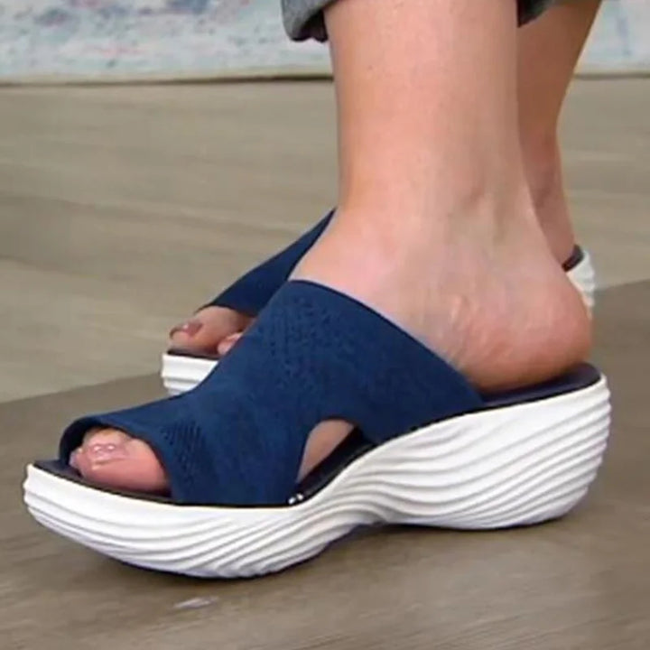 Women's Orthopedic Stretch Sandals - Memory Foam Comfort