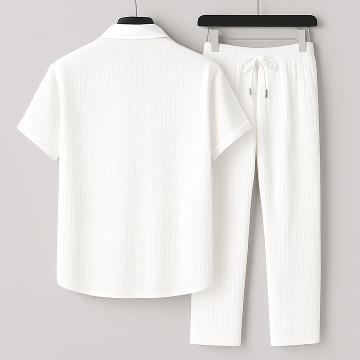 Women's Linen Relaxed Two Piece Set - Effortless Summer Style