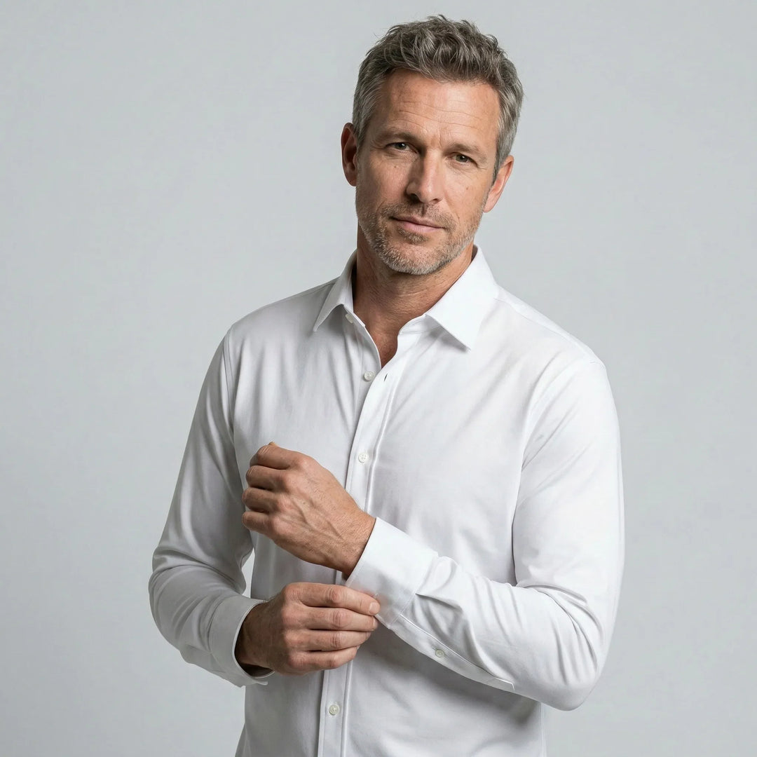 Women's Fitted Wrinkle-Free Blouse - Effortless Style