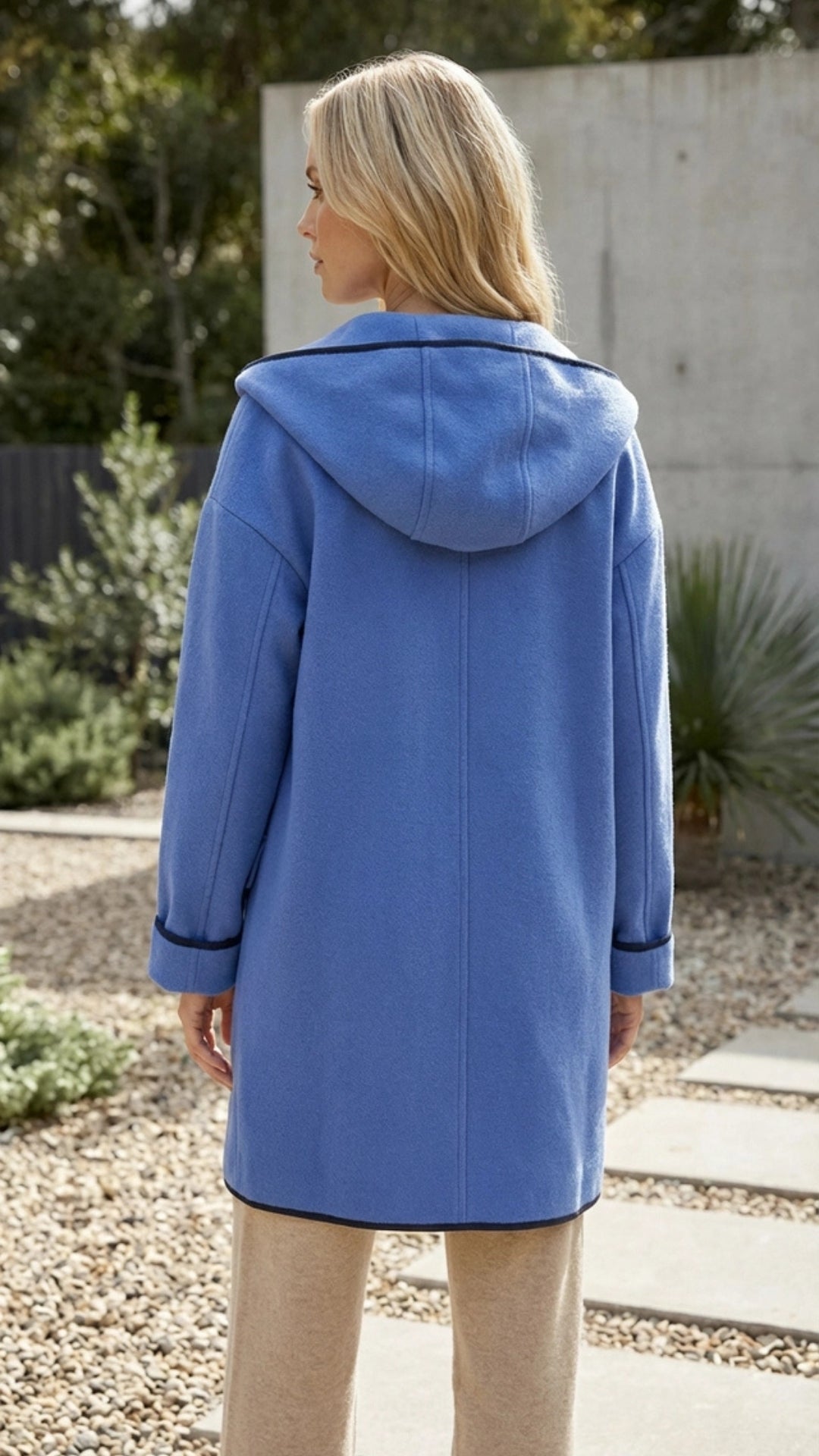 Women's Oversized Long Coat - Everyday Layering and Warmth